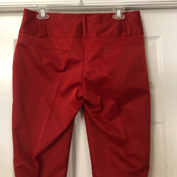 New SF Brand Brick Red Dress Pants - Picture 13 of 16